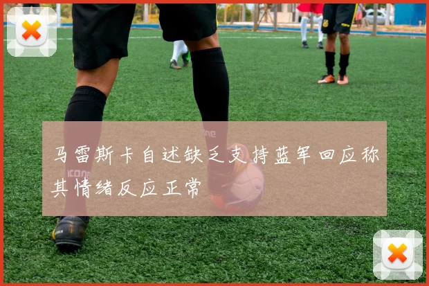 马雷斯卡自述缺乏支持蓝军回应称其情绪反应正常